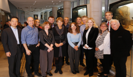 The Promise of Biomed: Symposium on Joint Projects Jan 19, 2020, Group photo of symposium speakers 