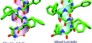 Atomic insight into short helical peptide comprised of consecutive multiple aromatic residues