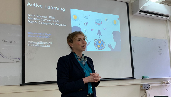 Dr Melanie Samuel, Visiting Professor, teaches us about “Active Learning”