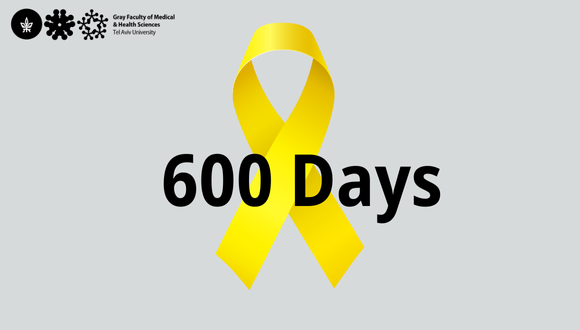 Marking 600 days since abduction of hostages